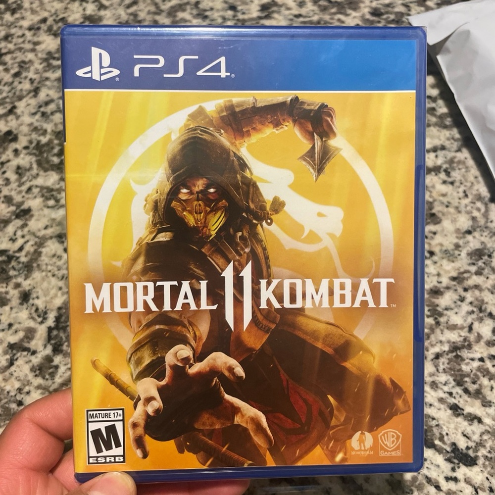 Mortal Kombat PS4 Game Case